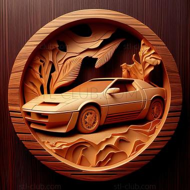 3D model Pontiac Fiero (STL)